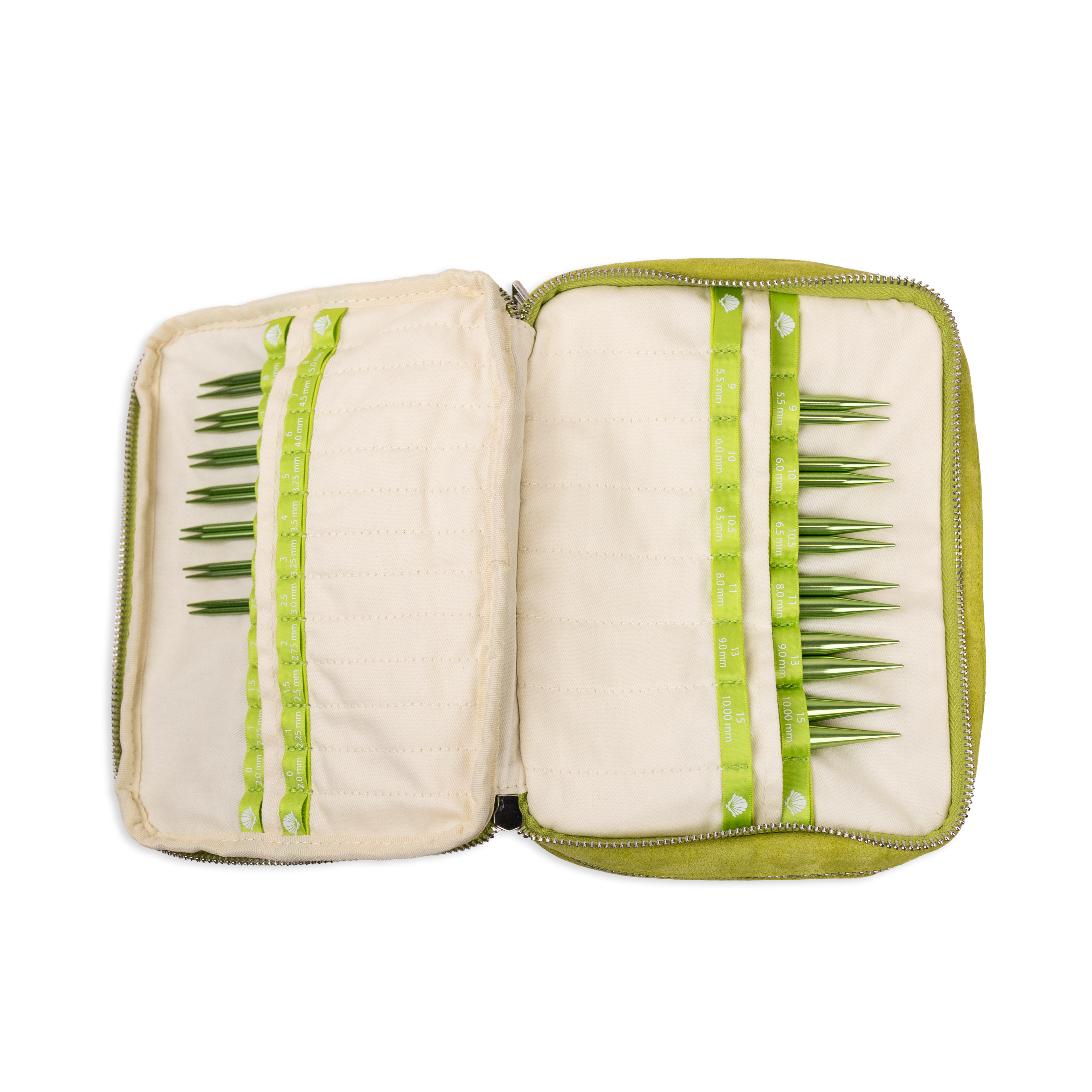 Green Suede Needle Case