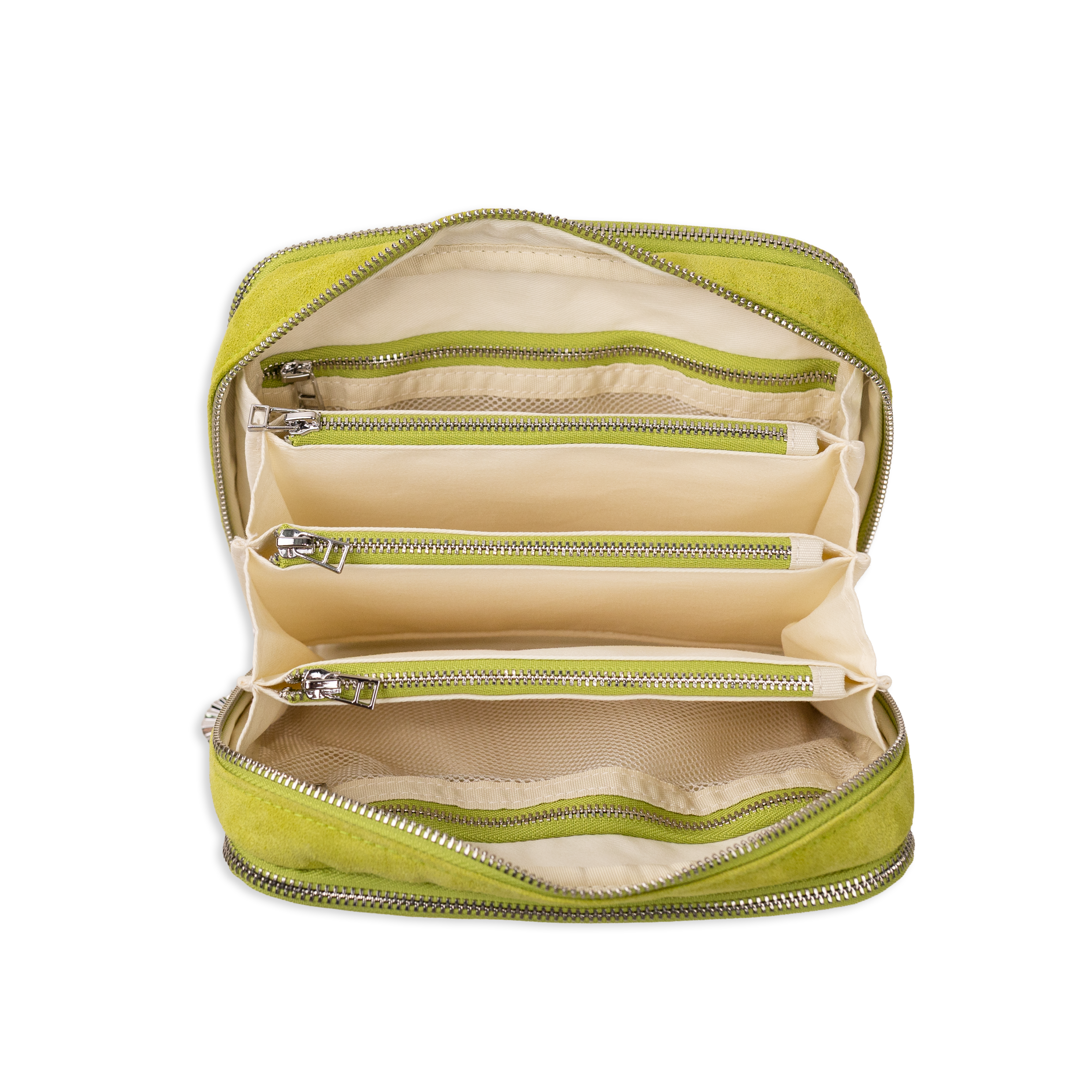 Green Suede Needle Case