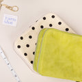 Green Suede Needle Case