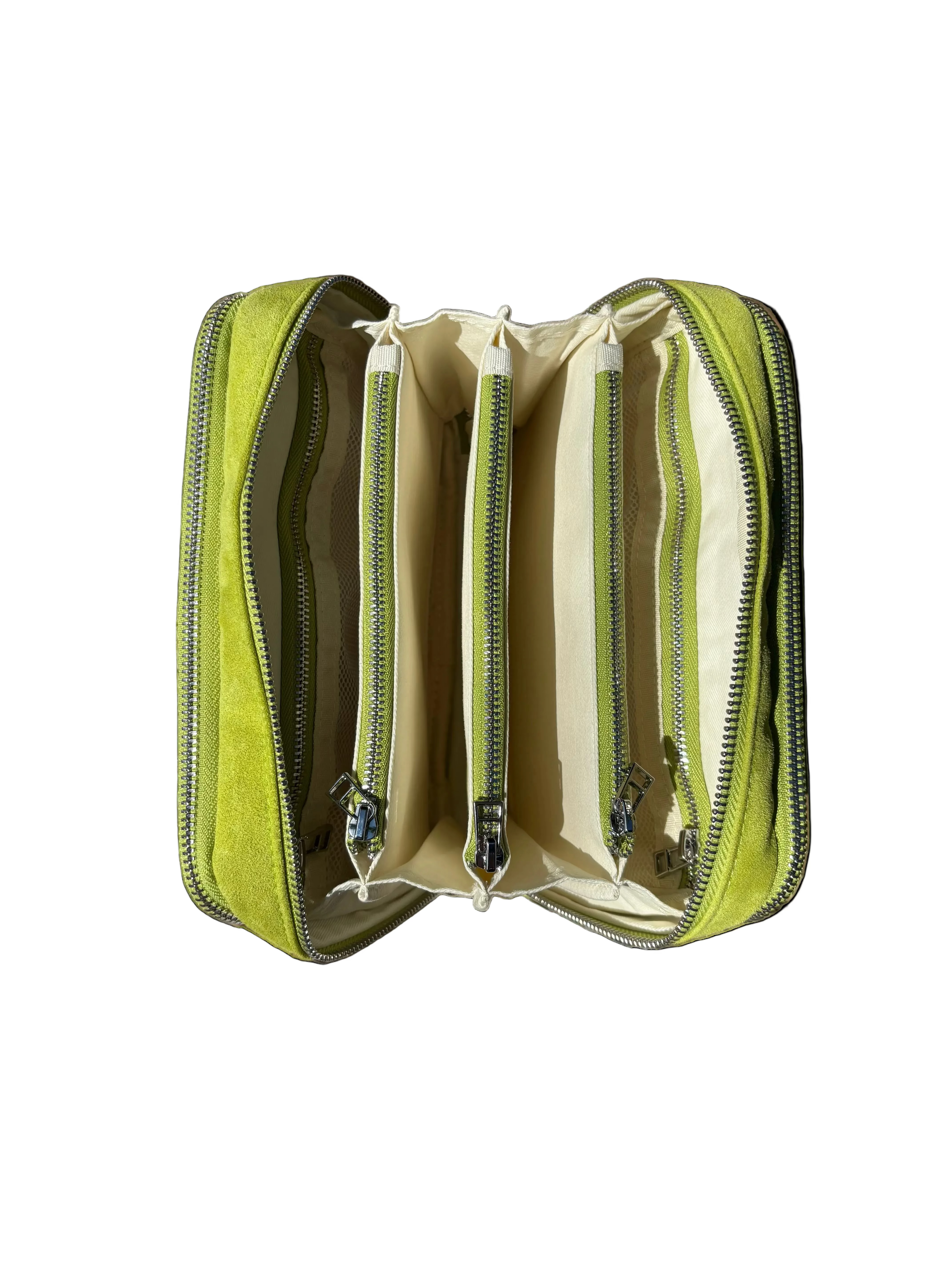Green Suede Needle Case