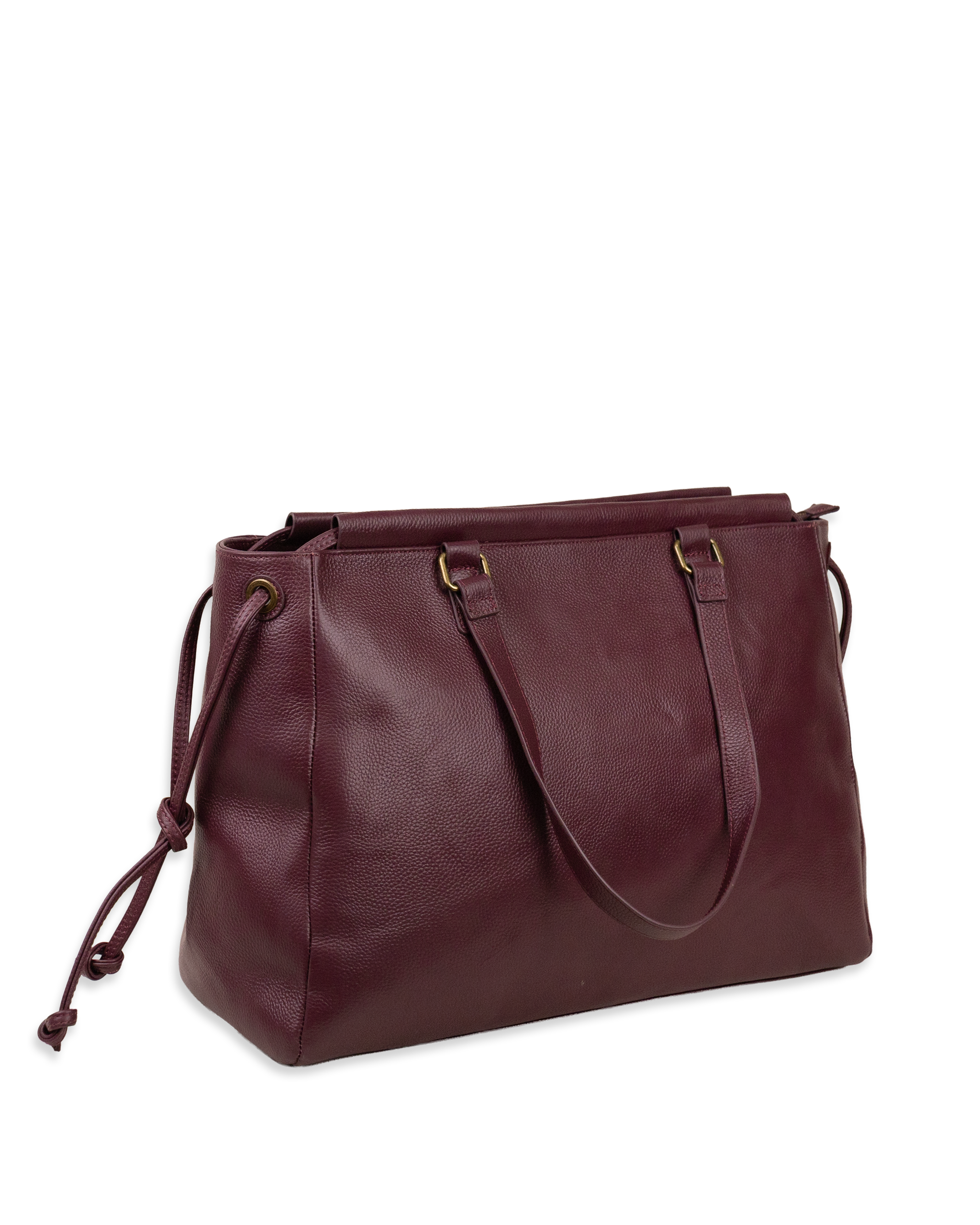 Leather Project Tote