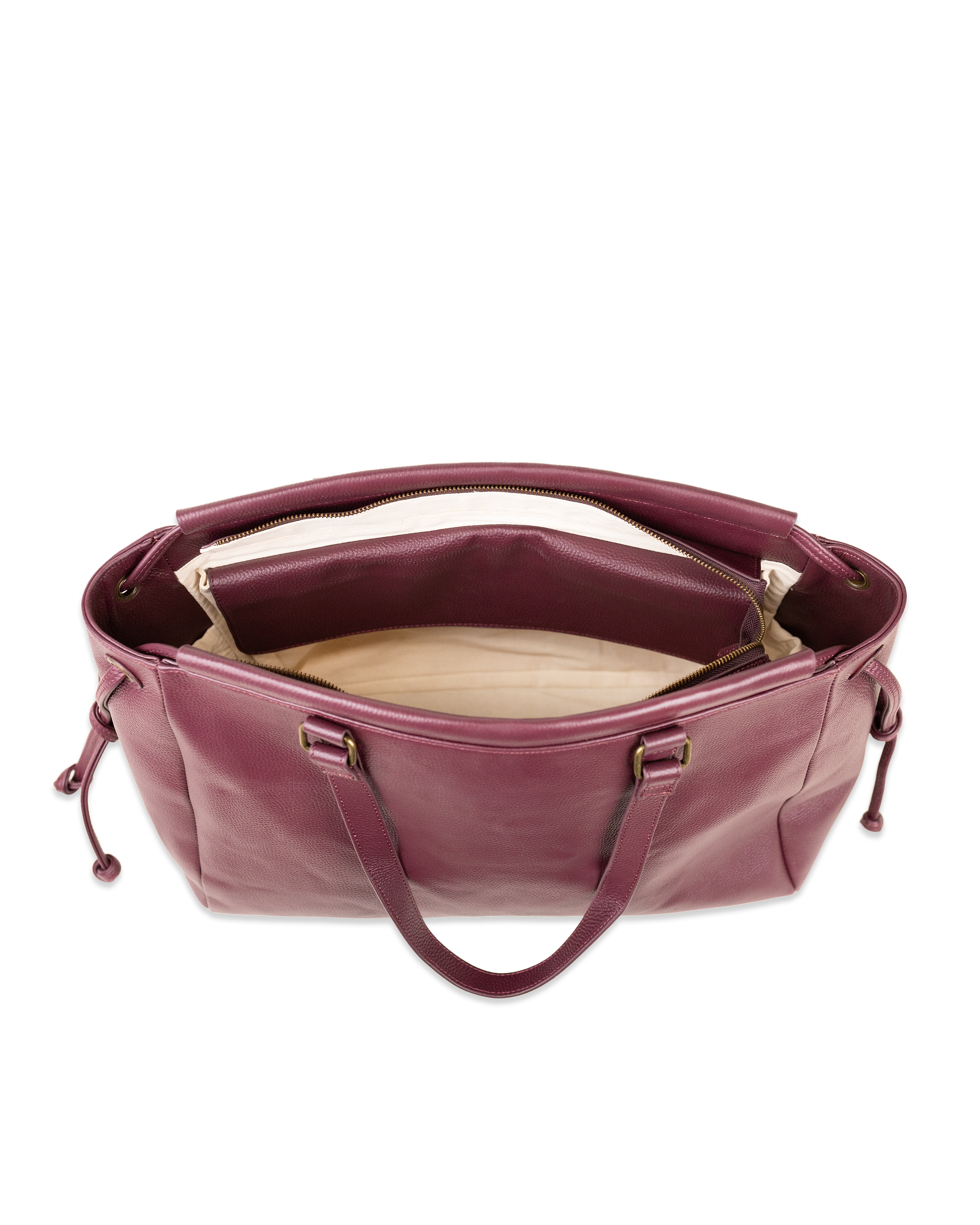 Leather Project Tote