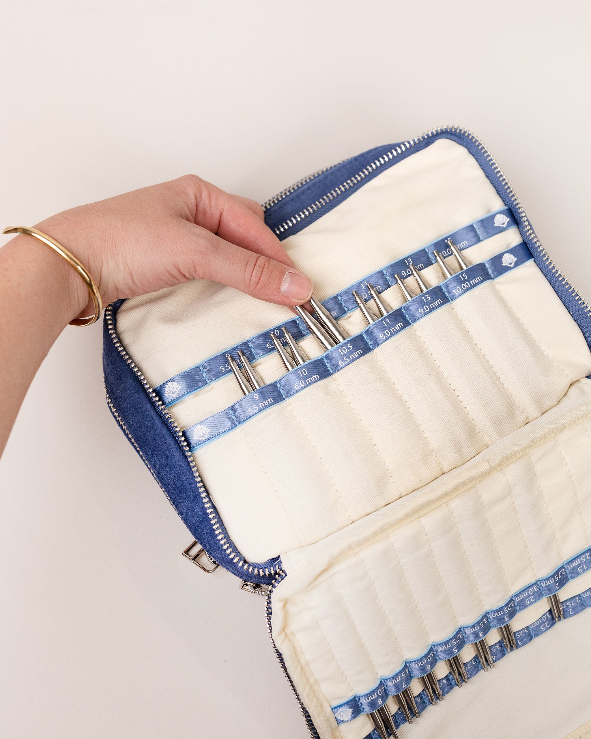 Suede Needle Case