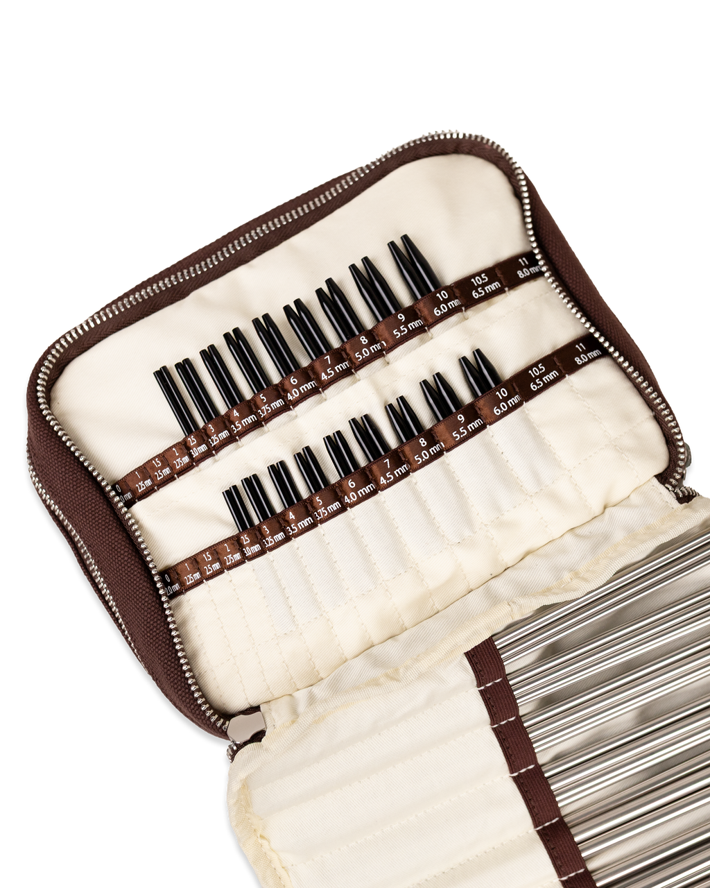 Brown Canvas Needle Case