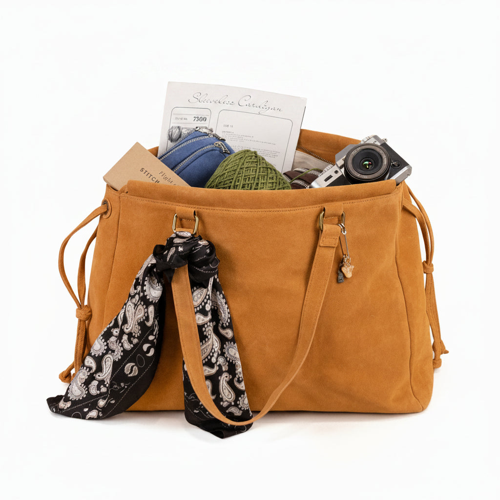 Suede Project Tote