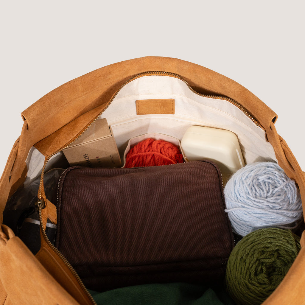 Suede Project Tote