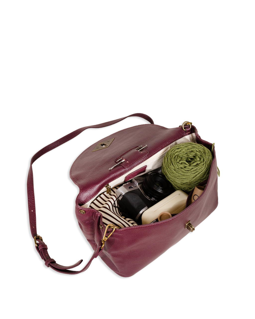 Leather Project Bag