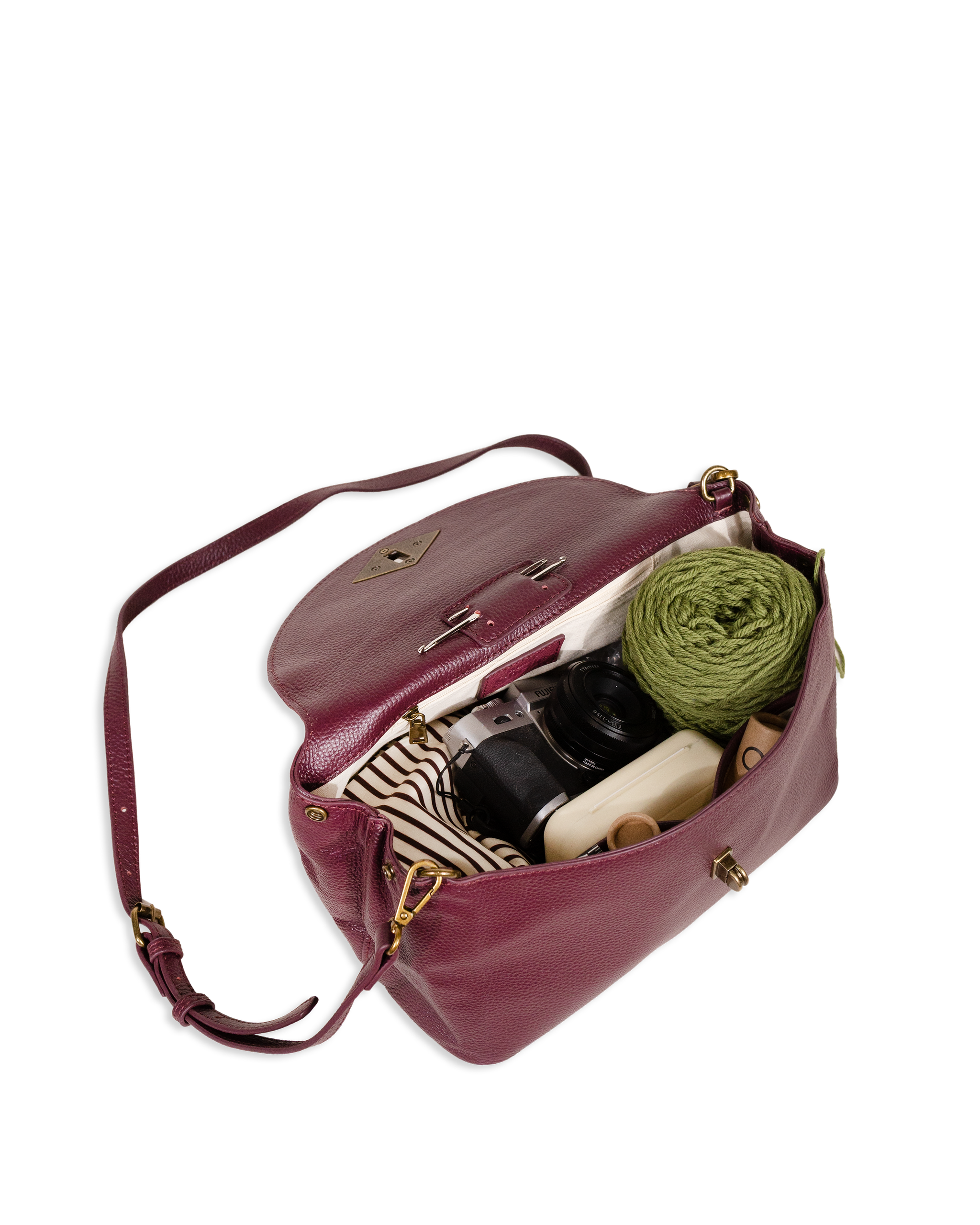 Leather Project Bag