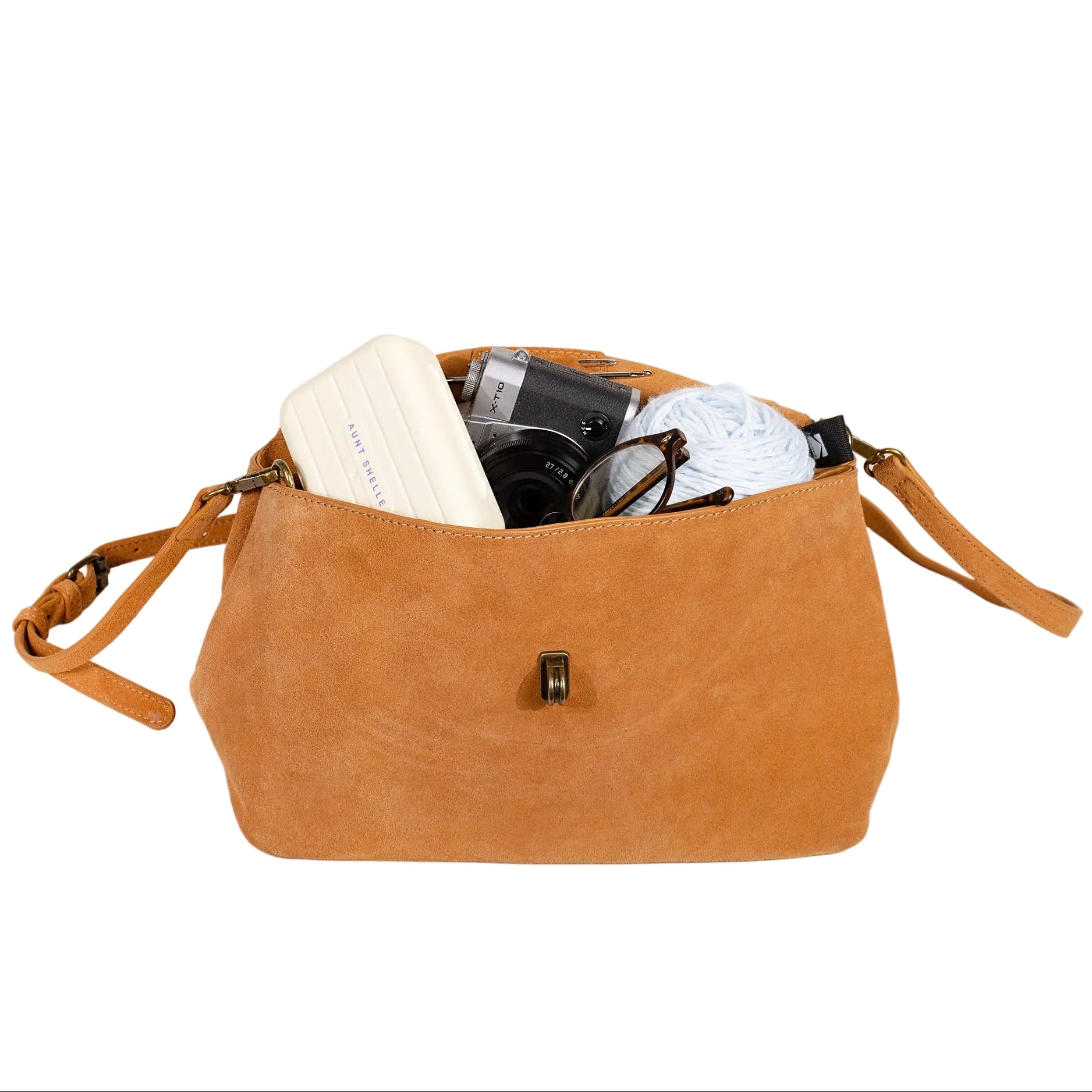 Suede Project Bag