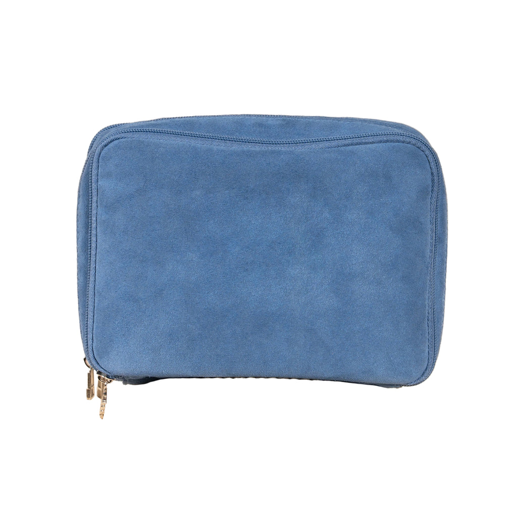 Blue Suede Needle Case