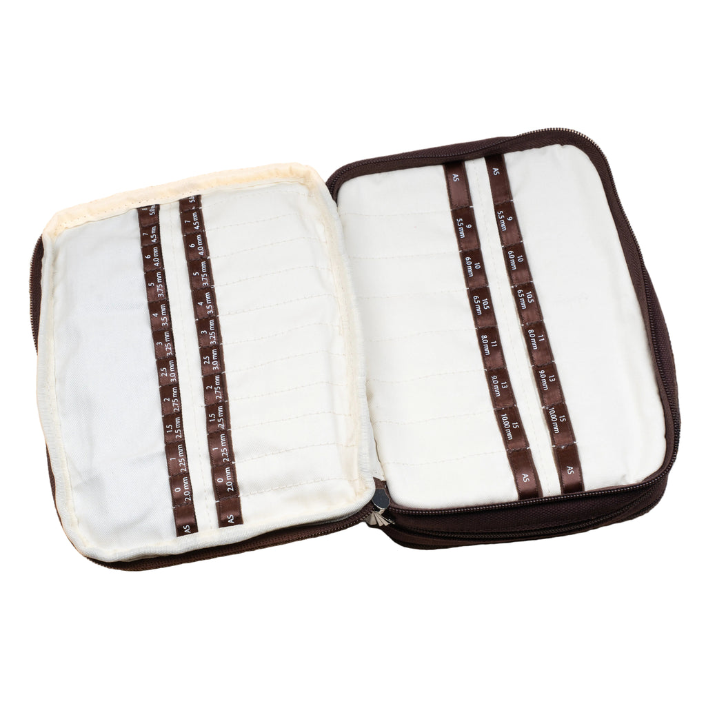 Brown Canvas Needle Case