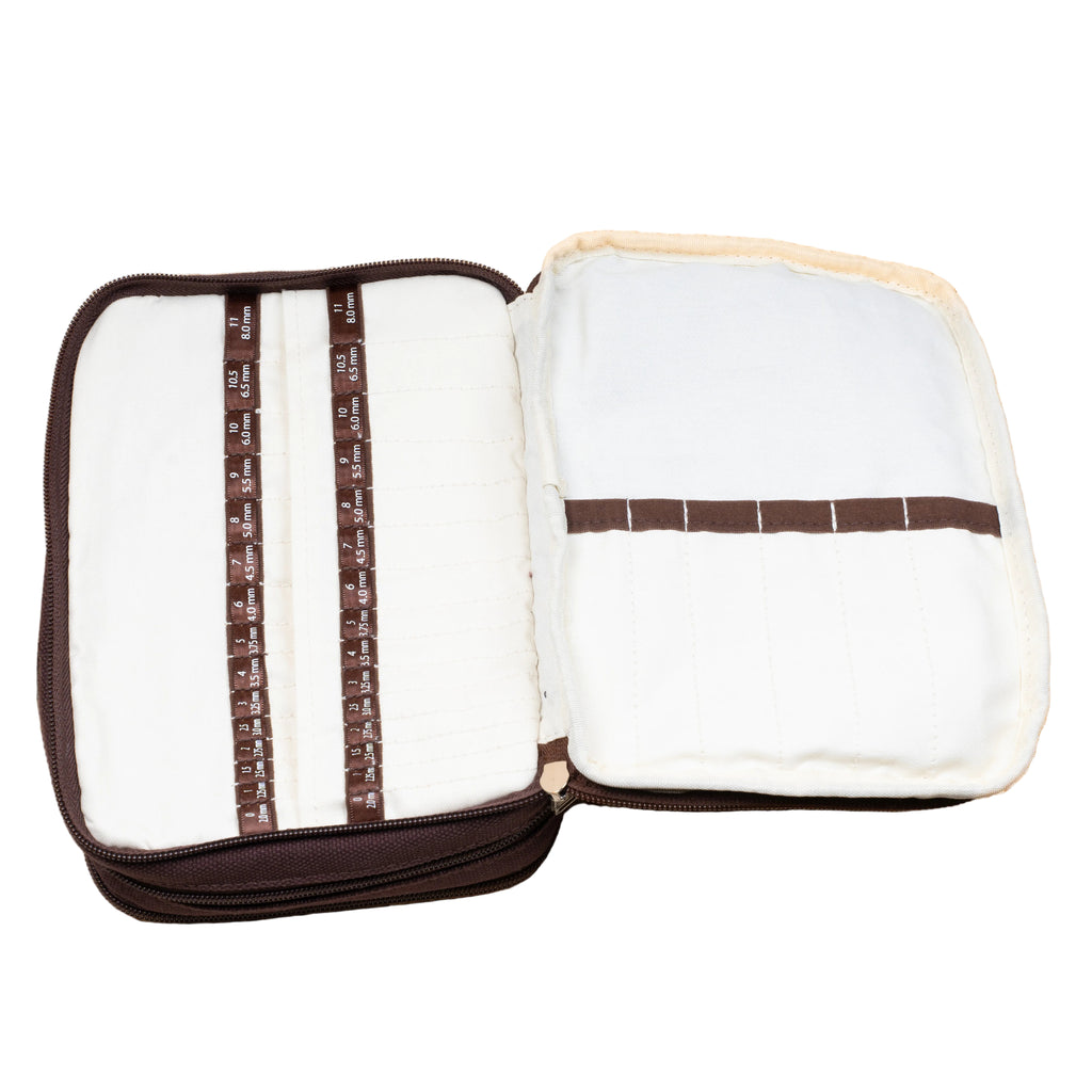 Brown Canvas Needle Case