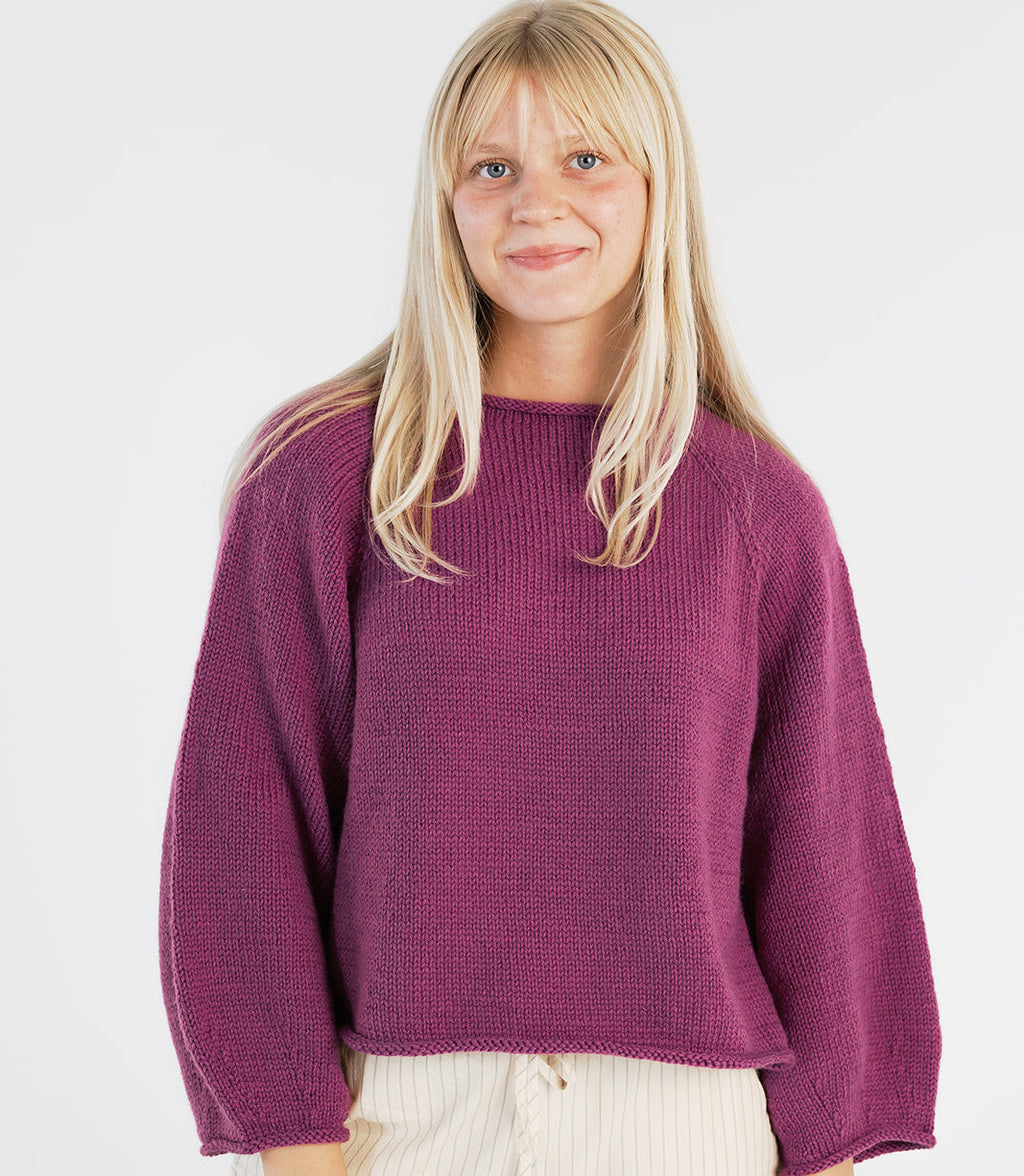 The Jeanie Sweater Knit Kit