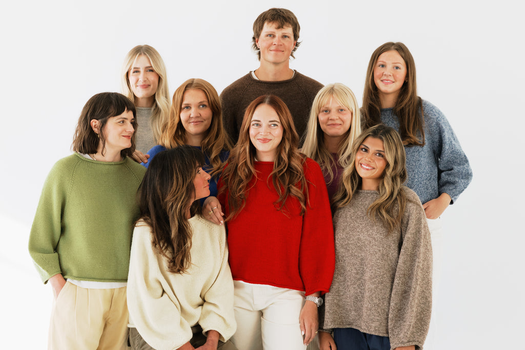 The Jeanie Sweater Knit Kit