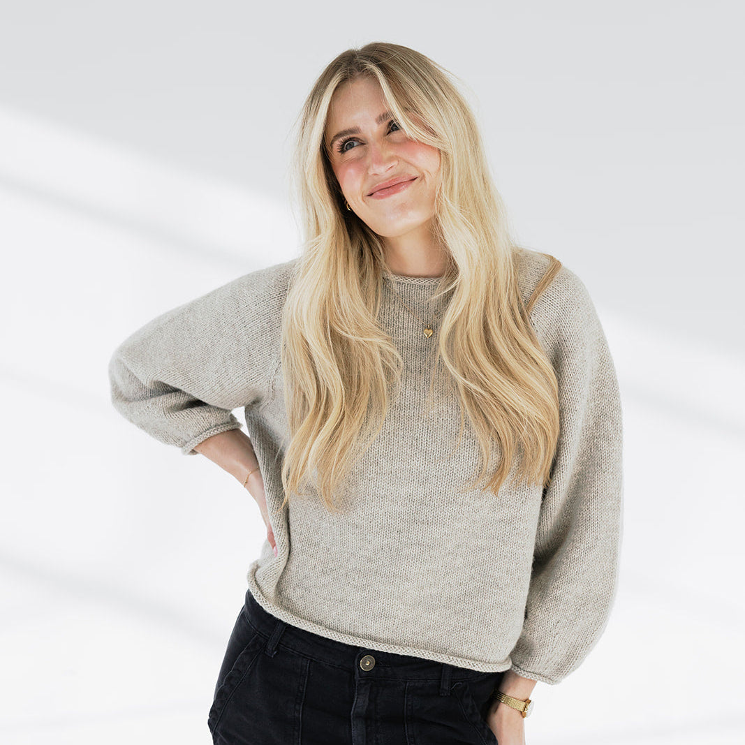 The Jeanie Sweater Knit Kit