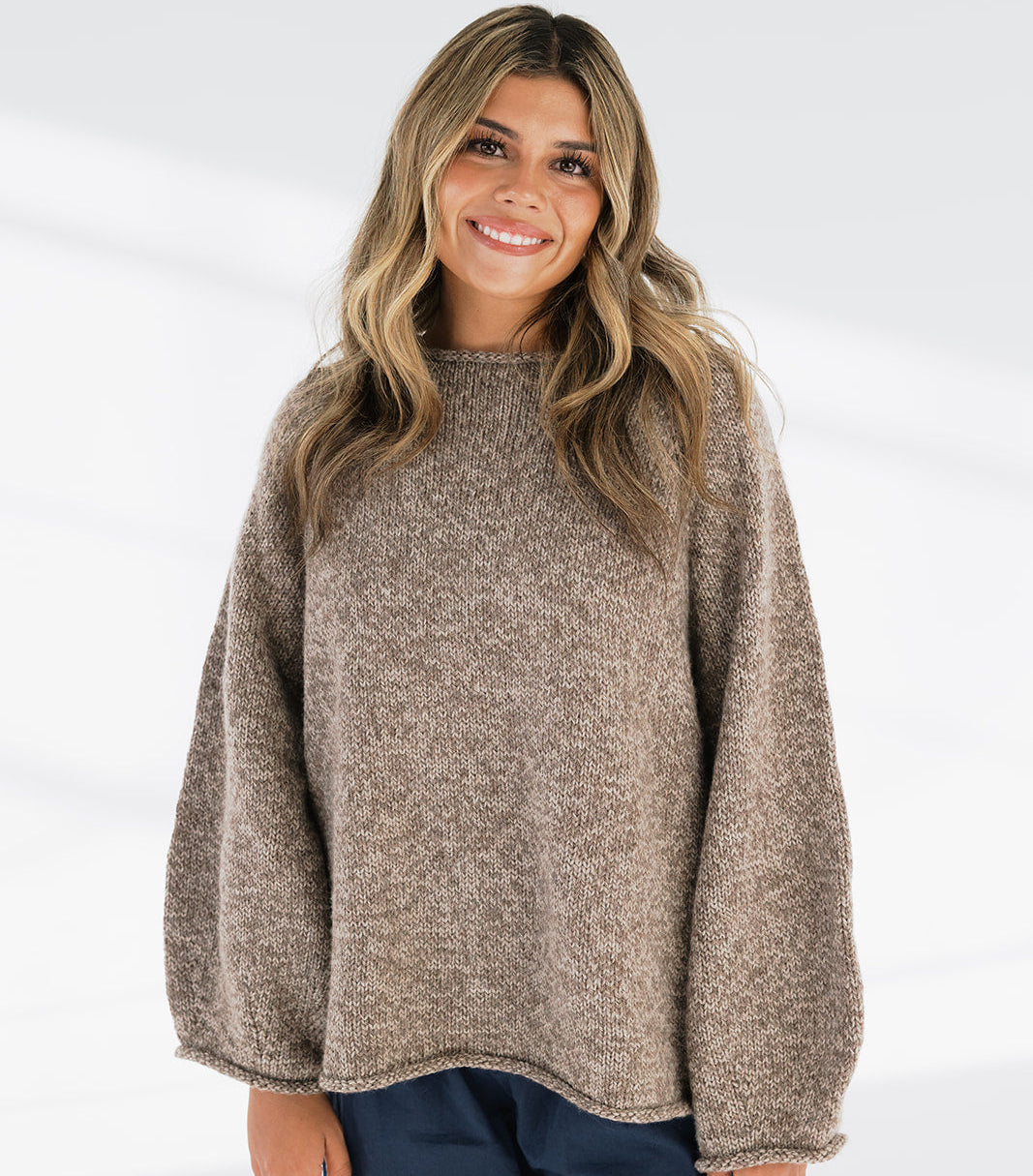 The Jeanie Sweater Knit Kit