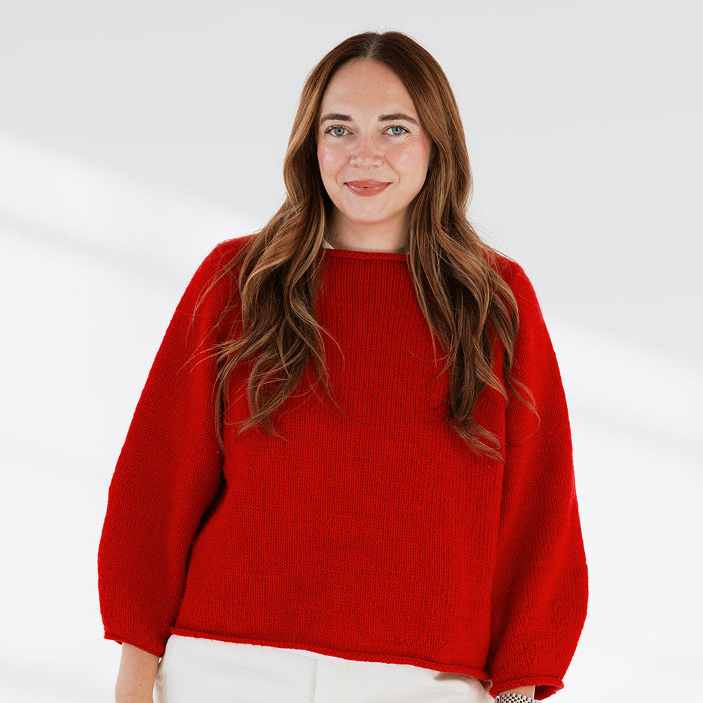 The Jeanie Sweater Knit Kit